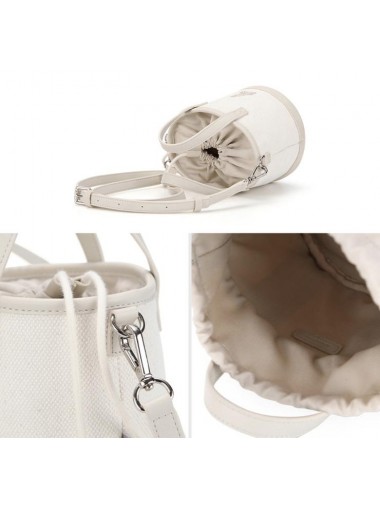 Kangol Tapi Solid Small Bucket Bag - Ivory 3099